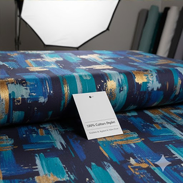 %100 Pamuk Poplin Kumaş