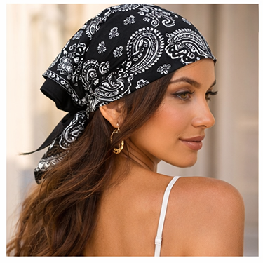 Pamuk İpek Bandana