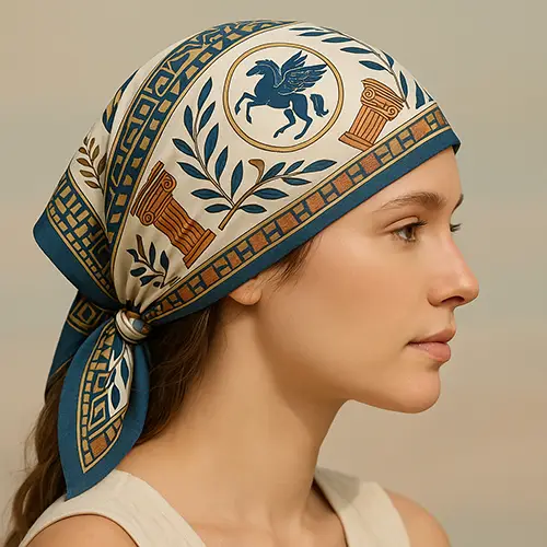 Pamuk Poplin Bandana