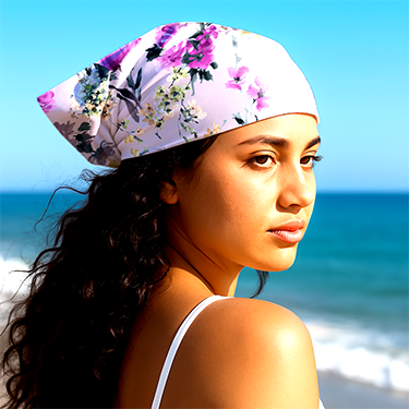 %100 Saf İpek Twill Bandana
